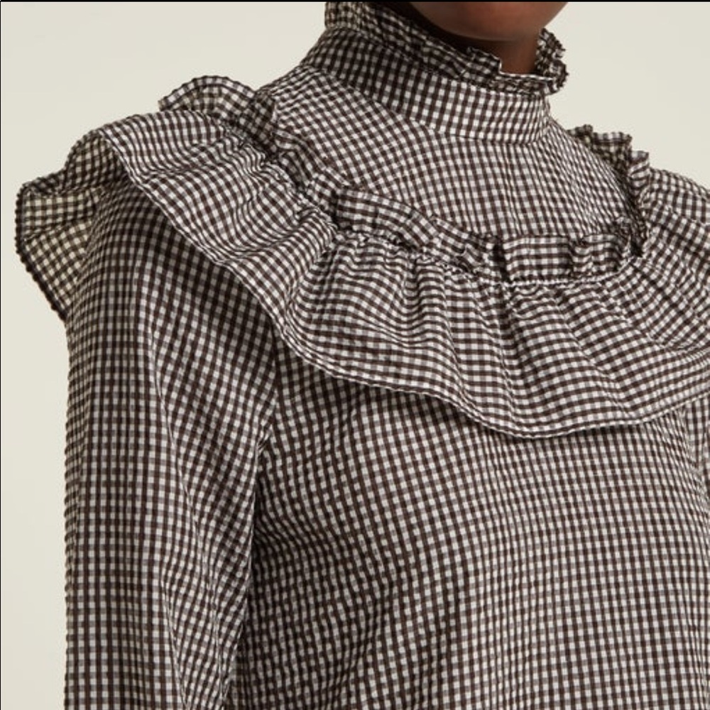 Ganni Charon Dress Sz 34 - Picture 3 of 8